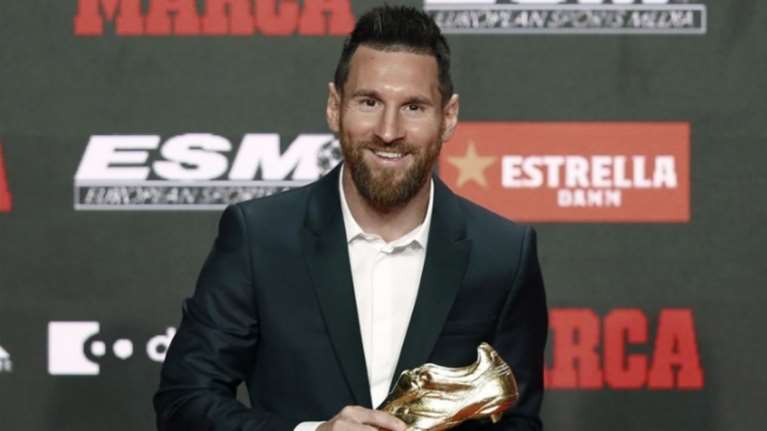 Ο Μέσι παρέλαβε το έκτο «χρυσό παπούτσι»