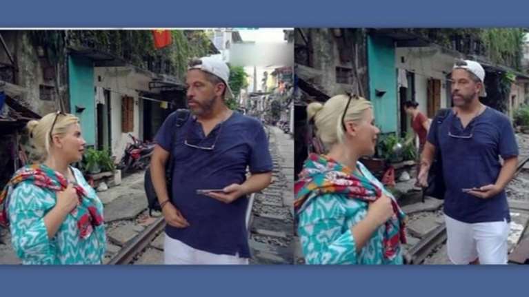 Χάρης -Αντελίνα Globetrotters: Άγριος καβγάς με βαριές κουβέντες