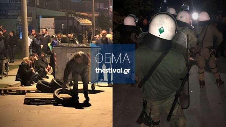 Δεν δέχτηκαν τους πρόσφυγες στα Βρασνά - Ένταση με κατοίκους (βίντεο)