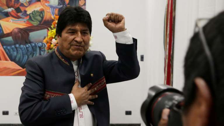 Ξανά πρόεδρος ο Μοράλες στη Βολιβία - Νικητής από τον πρώτο γύρο