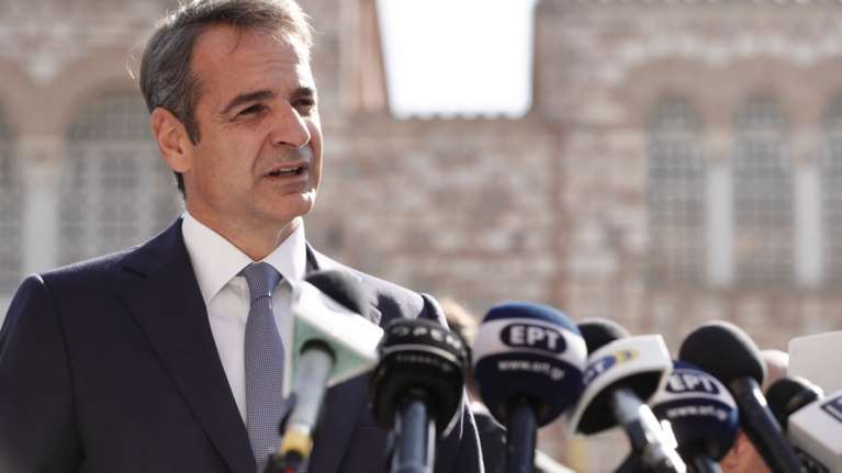 Το Παιδικό Χωριό SOS στο Πλαγιάρι επισκέφθηκε ο Κ. Μητσοτάκης