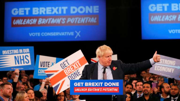 Βrexit τον Ιανουάριο υπόσχεται τώρα ο Μπόρις Τζόνσον