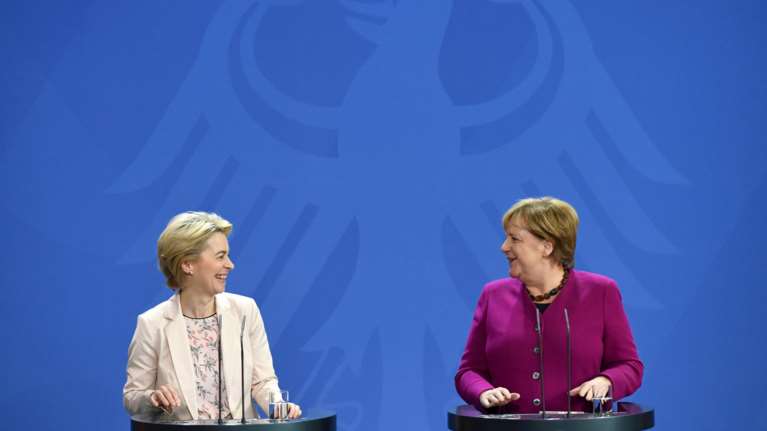 Μέρκελ- Λάιεν: Στενή διασύνδεση Αλβανίας &amp; Β. Μακεδονίας με την ΕΕ