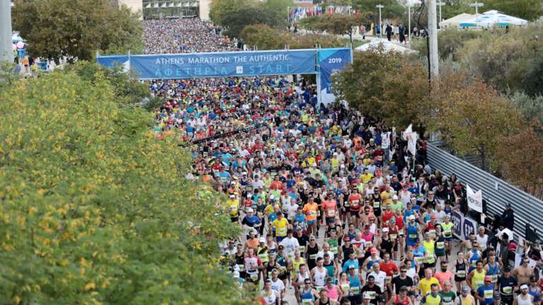 Μεγάλη συμμετοχή στον 37ο Αυθεντικό Μαραθώνιο - ποιοι δρόμοι είναι κλειστοί