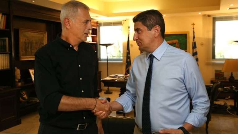 Συνάντηση Αυγενάκη με εκπροσώπους της ΠΑΕ Ολυμπιακός