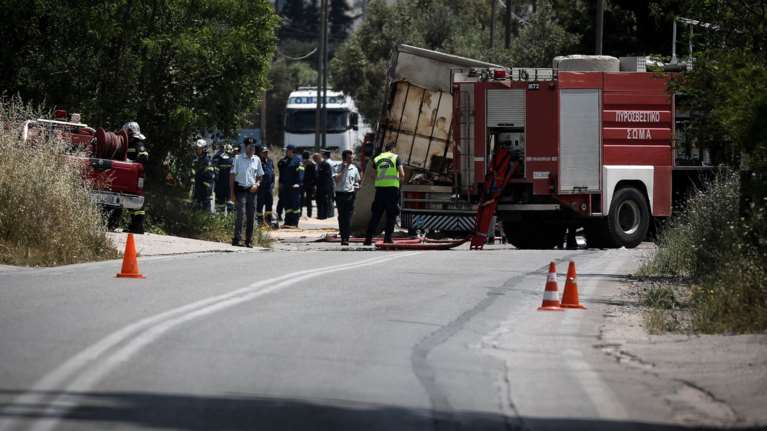 Θανατηφόρο τροχαίο στην Κρήτη στον κόμβο της Σταλίδας