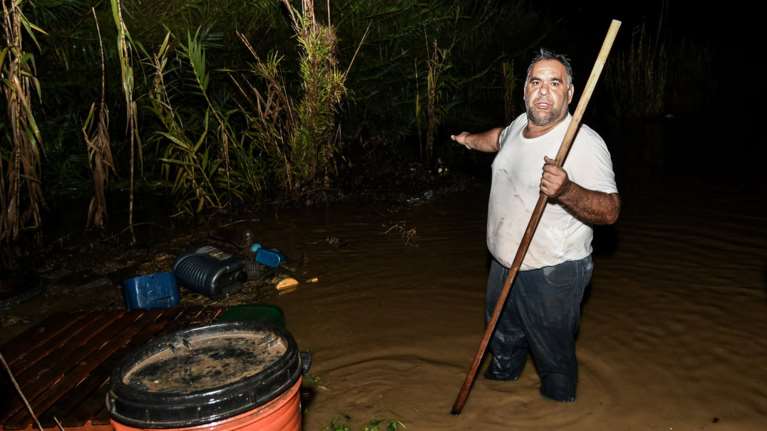 Ζημιές στην Ηλεία από την καταιγίδα - Πλημμύρισαν σπίτια [φωτό]