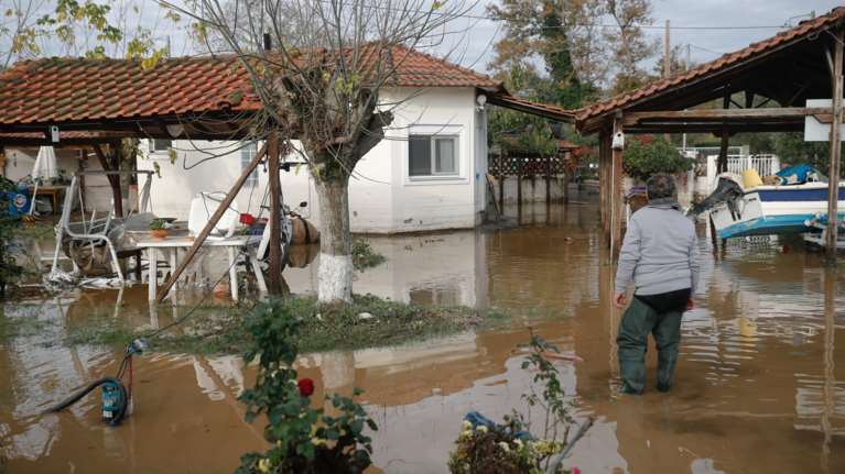 Χαλκιδική: Την «έπνιξε» η καταιγίδα - Τι είδαν οι υπουργοί