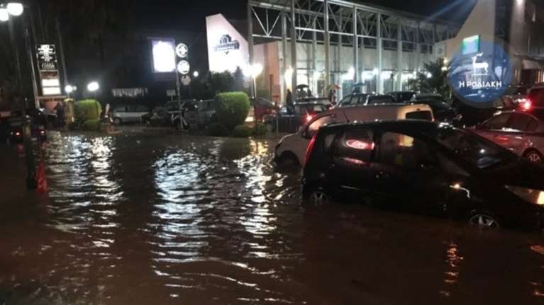 Στο έλεος του «Γηρυόνη»« η Ρόδος - Και διακοπες ρεύματος