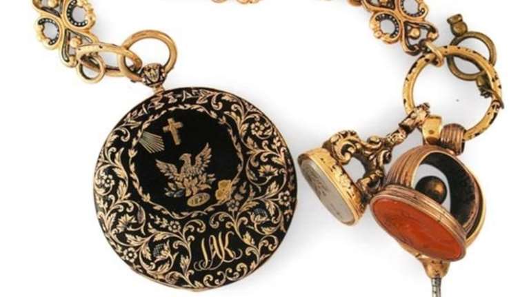 Τα ρολόγια τσέπης των Αγωνιστών του &#39;21 σε ένα ημερολόγιο