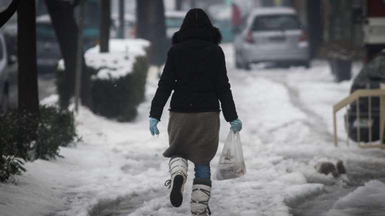 Σε ποιες πόλεις έπεσε η θερμοκρασία κάτω από το μηδέν