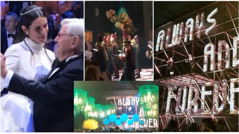 Γάμος Καίσαρη:Χολιγουντιανό πάρτι σε αποθήκη στο Ελληνικό που έκαναν παλάτι