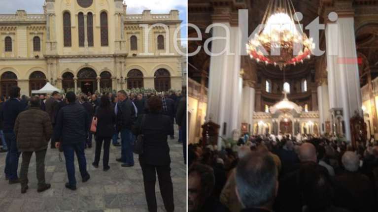 Το τελευταίο «αντίο» στον πρώην βουλευτή Γιώργο Δεικτάκη