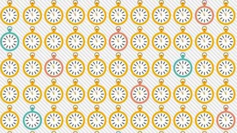 Σπαζοκεφαλιά: Ένα ρολόι δεν δείχνει την ίδια ώρα, το βρίσκετε σε 9 δεύτερα;