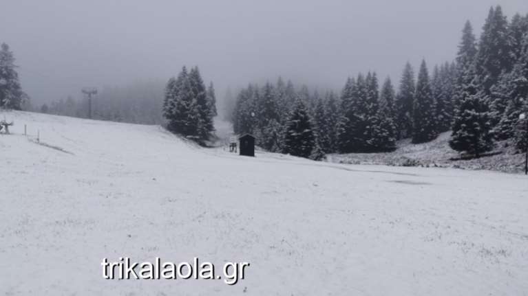 Μαγεία στα Τρίκαλα - Κατάλευκο τοπίο [εικόνες &amp; βίντεο]