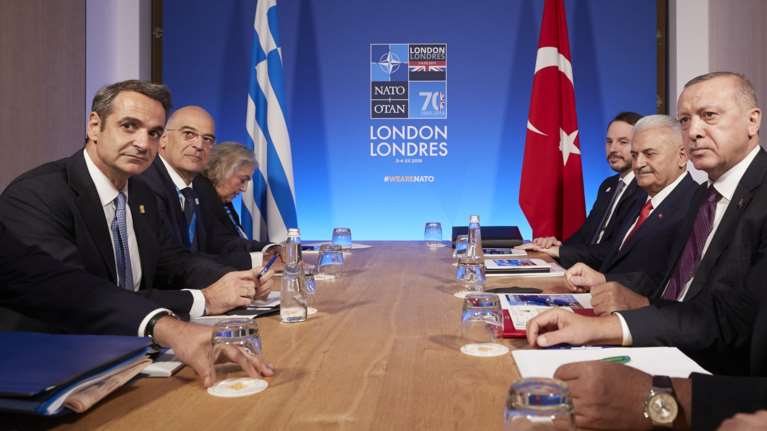 Αυτή την ώρα η κρίσιμη συνάντηση Μητσοτάκη - Ερντογάν