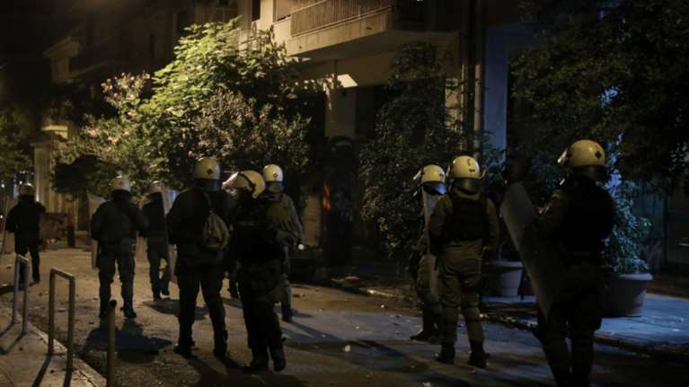 Επέτειος δολοφονίας Γρηγορόπουλου: Μικρή φωτιά στα Εξάρχεια