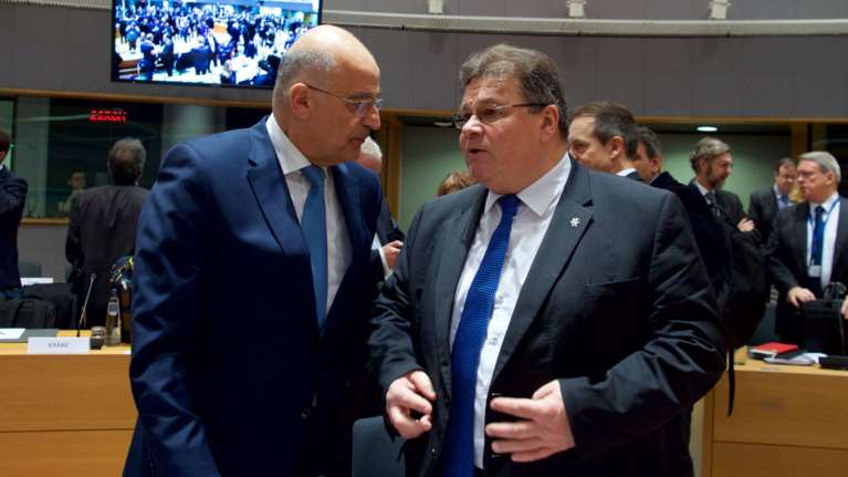 Δένδιας για Τουρκία: Ζήτησα καταδίκη &amp; πλαίσιο κυρώσεων από ΕΕ