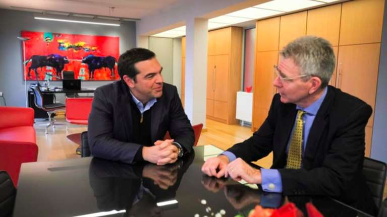 Συνάντηση Τσίπρα-Πάιατ, στο τραπέζι οι τουρκικές προκλήσεις