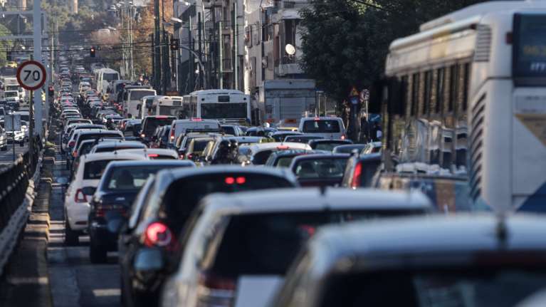 Ταλαιπωρία - Β΄ γύρος: Μποτιλιάρισμα στους δρόμους της Αθήνας