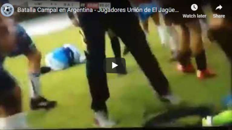 Άγριο ξύλο σε ποδοσφαιρικό αγώνα λόγω... τάκλιν