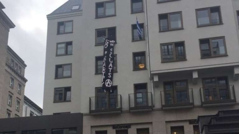 Κατάληψη αναρχικών στην ελληνική πρεσβεία στο Βερολίνο