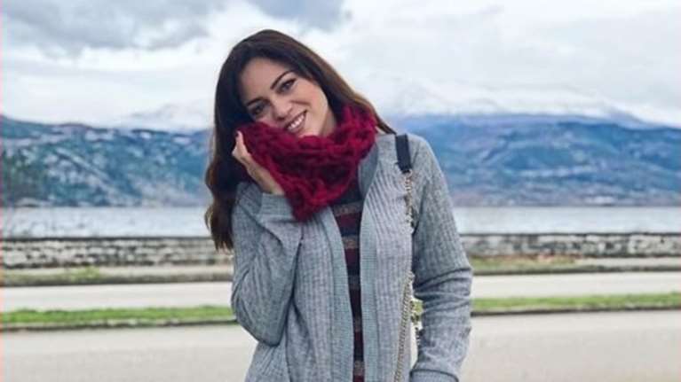 Ατύχημα για τη Μπάγια Αντωνοπούλου - Χριστούγεννα με γύψο