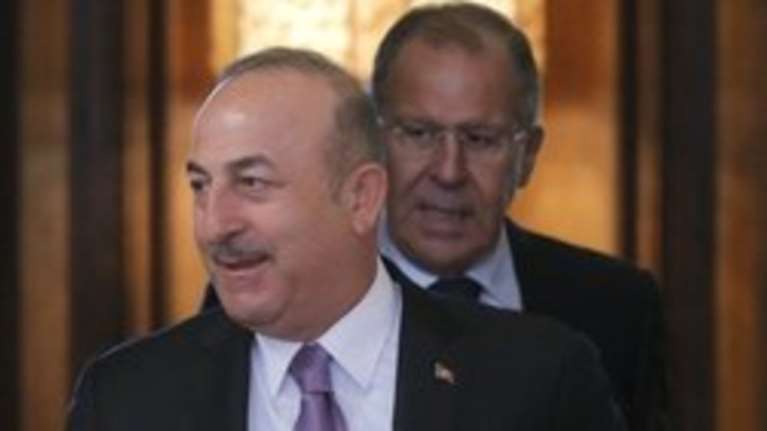 Τηλεφωνική επικοινωνία Λαβρόφ - Τσαβούσογλου για Λιβύη &amp; Συρία