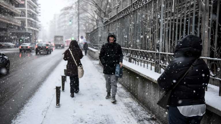 Καμπανάκι: Προβλήματα στην Εθνική -Που θα χιονίσει στην Αττική