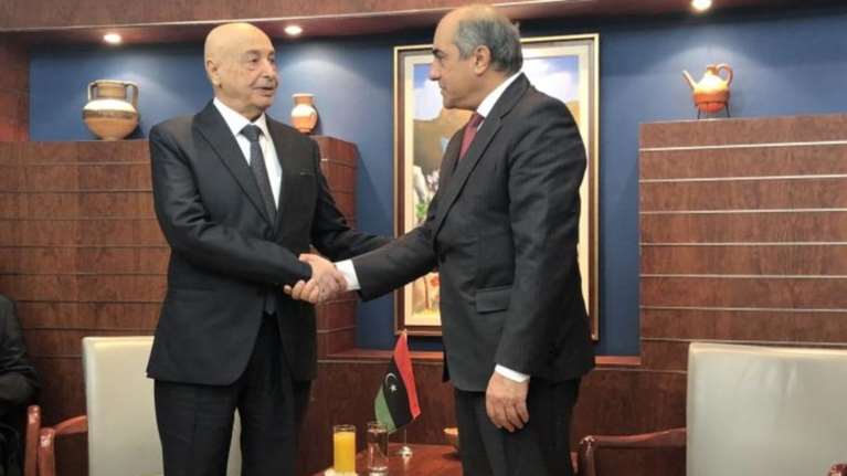 Πρόεδροι Βουλής Κύπρου-Λιβύης: Απαράδεκτη η Τουρκία