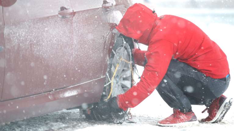 Πυκνή χιονόπτωση σε Βοιωτία και Φθιώτιδα - Που χρειάζονται αλυσίδες