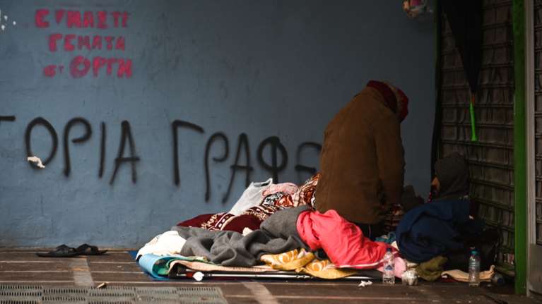 Μέτρα προστασίας αστέγων από το Δήμο Αθηναίων λόγω του ψύχους