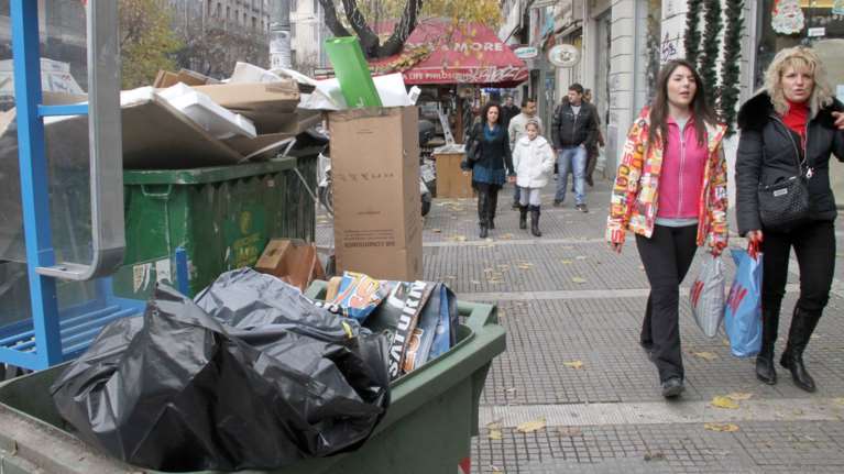 Θεσσαλονίκη: Μάζεψαν 250 τόνους σκουπίδια μετά την Πρωτοχρονιά