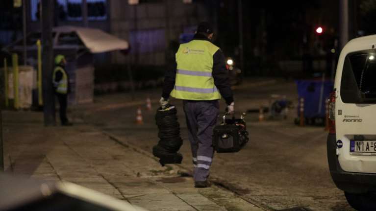 Αίσιο τέλος με τη διαρροή αερίου στην Καλλιθέα [εικόνες]