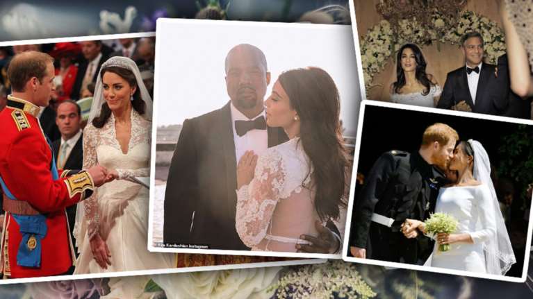 Αυτοί είναι οι 9 γάμοι της δεκαετίας - νεόνυμφοι σελέμπριτι