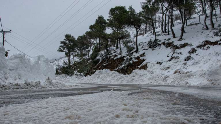 Eπτά ημέρες συνεχόμενων βροχοπτώσεων και χιονοπτώσεων στην Κρήτη
