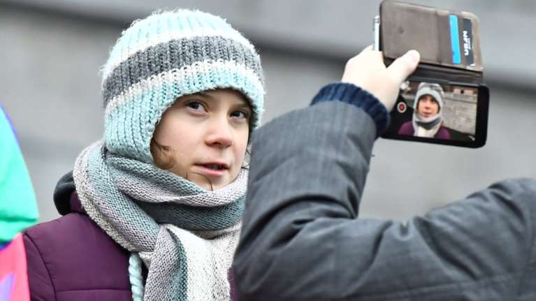 Με 7ωρη διαδήλωση γιόρτασε τα γενέθλιά της η Γκρέτα Τούνμπεργκ