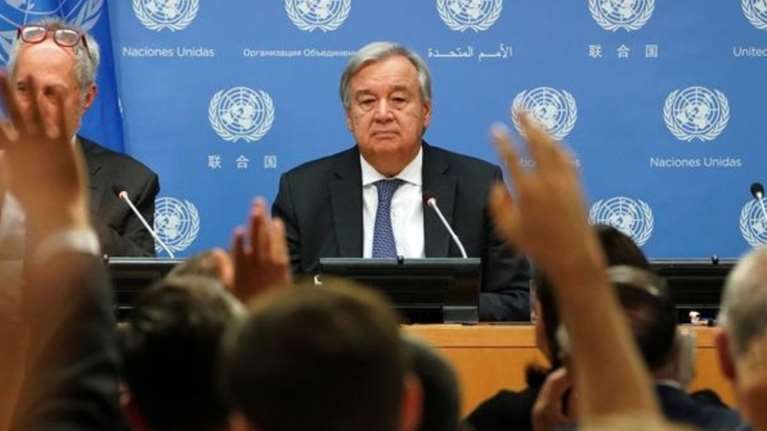 Ο Γκουτέρες προειδοποιεί την Τουρκία για την Λιβύη