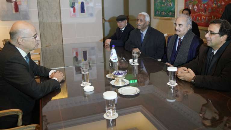 Στην Αθήνα ο Χαφτάρ πριν τη διάσκεψη του Βερολίνου για τη Λιβύη