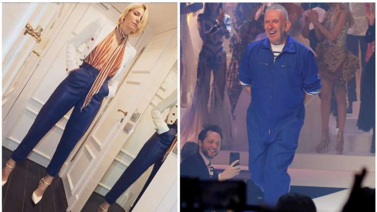 Η Βίκυ Καγιά στην τελευταία επίδειξη του Ζαν Πολ Γκοτιέ στο Παρίσι[Εικόνες]