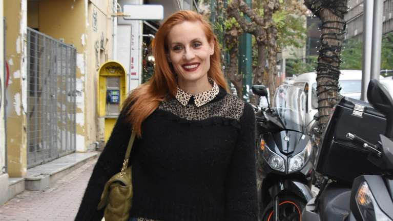 Ελεονώρα Μελέτη: Φόρεσε τις ίδιες μπότες με την κόρη της [Εικόνες]