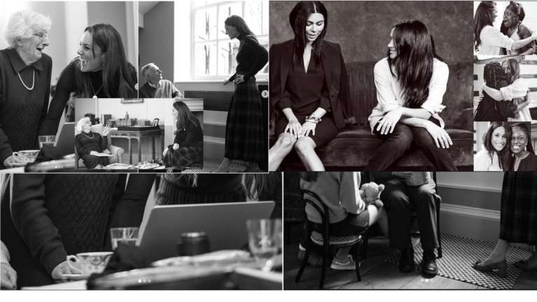 H Κέιτ «κοπιάρει» τη Μέγκαν: Δημοσίευσε για πρώτη φορά εικόνες backstage