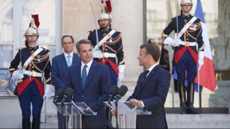 Συνάντηση Μητσοτάκη - Μακρόν με το βλέμμα στην Τουρκία