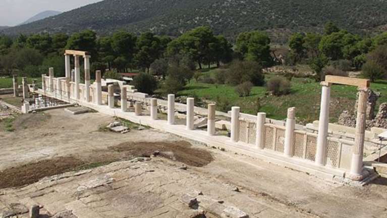 Σημαντική ανακάλυψη οικοδομήματος στο Ασκληπιείο Επιδαύρου