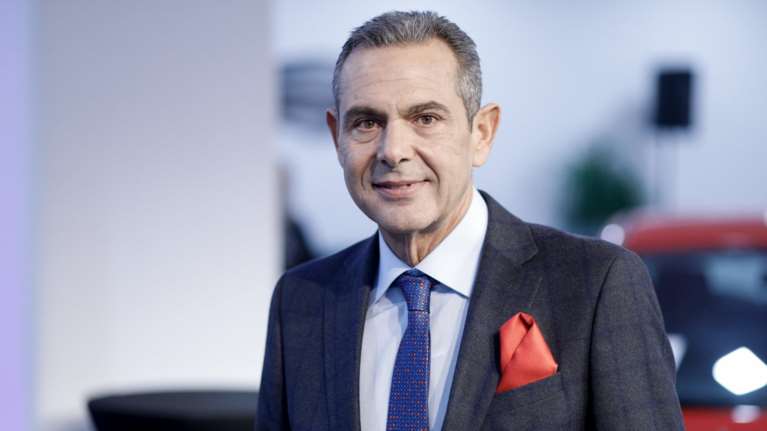 Πάνος Καμμένος: Η πρώην και η νυν σύζυγός του μαζί στα εγκαίνια [εικόνες]