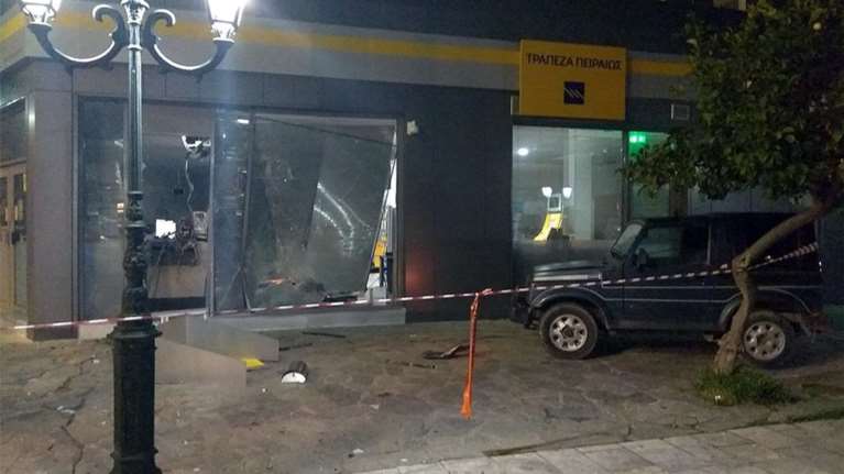 Ανατίναξαν ΑΤΜ τα ξημερώματα στην Ελευσίνα