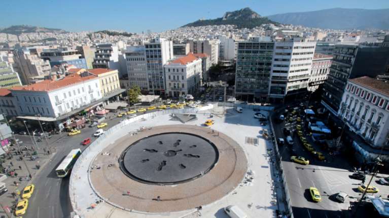 Αυτή είναι η νέα πλατεία Ομονοίας - Τελειώνουν τα έργα [εικόνες]