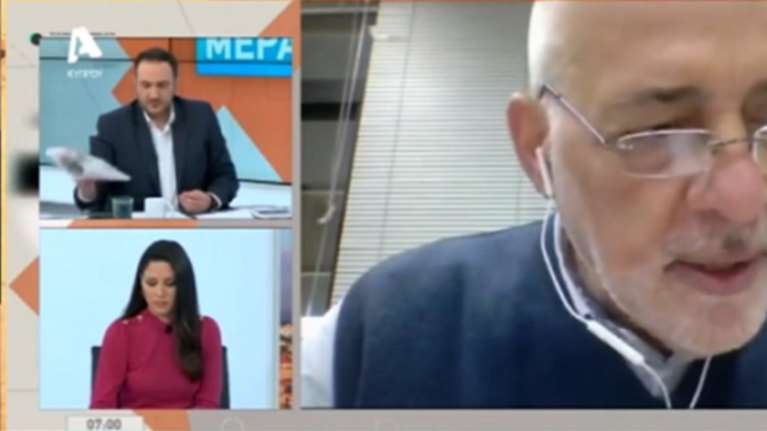 Viral το τηλεοπτικό μπάχαλο με τον μετεωρολόγο στην Κύπρο [βίντεο]