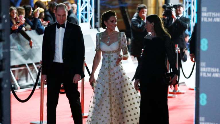 Κέιτ - Γουίλιαμ:Η δύσκολη στιγμή στα βραβεία Bafta που δεν πρόσεξε κανείς