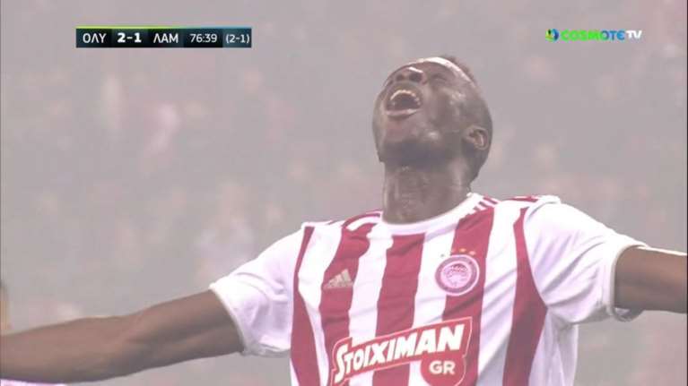 Κύπελλο Ελλάδας:Αγχώδης πρόκριση για Ολυμπιακό με 3-2 τη Λαμία